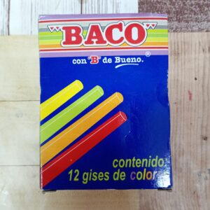 Caja de Gises 12 Piezas