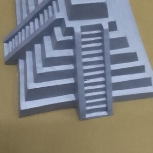 Pirámide de plastico